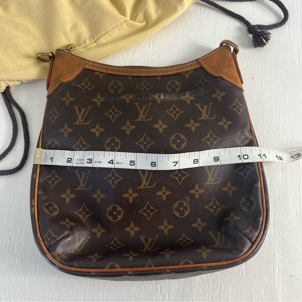 Louis Vuitton Monogram Coated Canvas Odeon PM Crossbody Messenger Bag - Picture 13 of 16